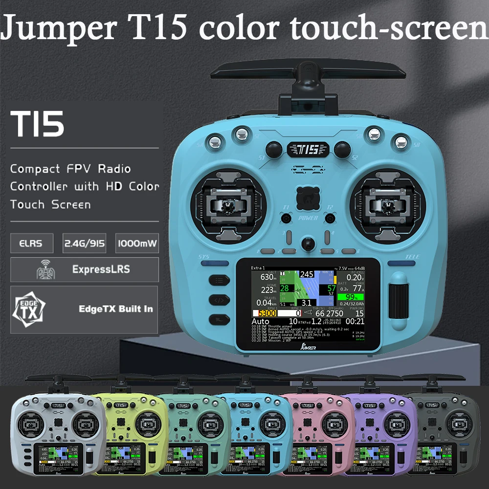 Jumper T15 2.4GHz / 915MHz  HALL/RDC Sensor Gimbals 3.5\