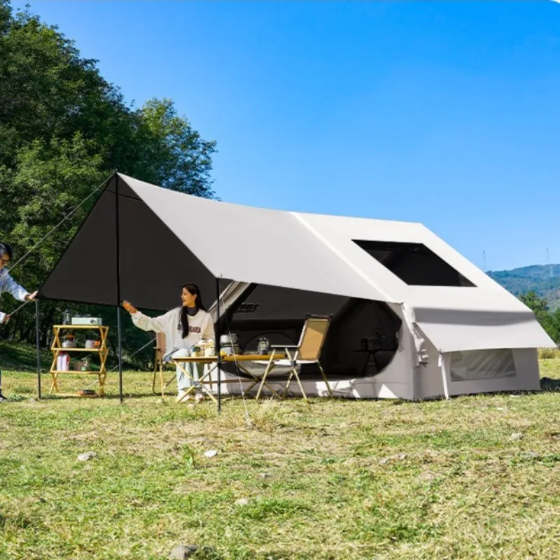 

Portable Foldable Inflatable Tent Relaxing Rainproof Beach Travel Awning Air Tent Multifunctional Lightweight Camping Equipment