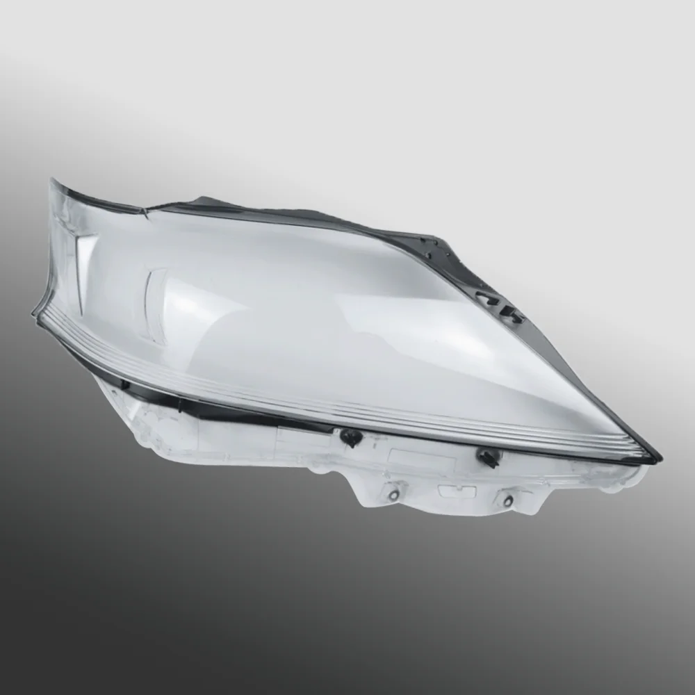 أضواء السيارة الأمامية الزجاج قذيفة لكزس RX RX270 RX350 RX450 2012 2013 2014 العلوي غطاء للعدسات الأمامية اكسسوارات السيارات #2