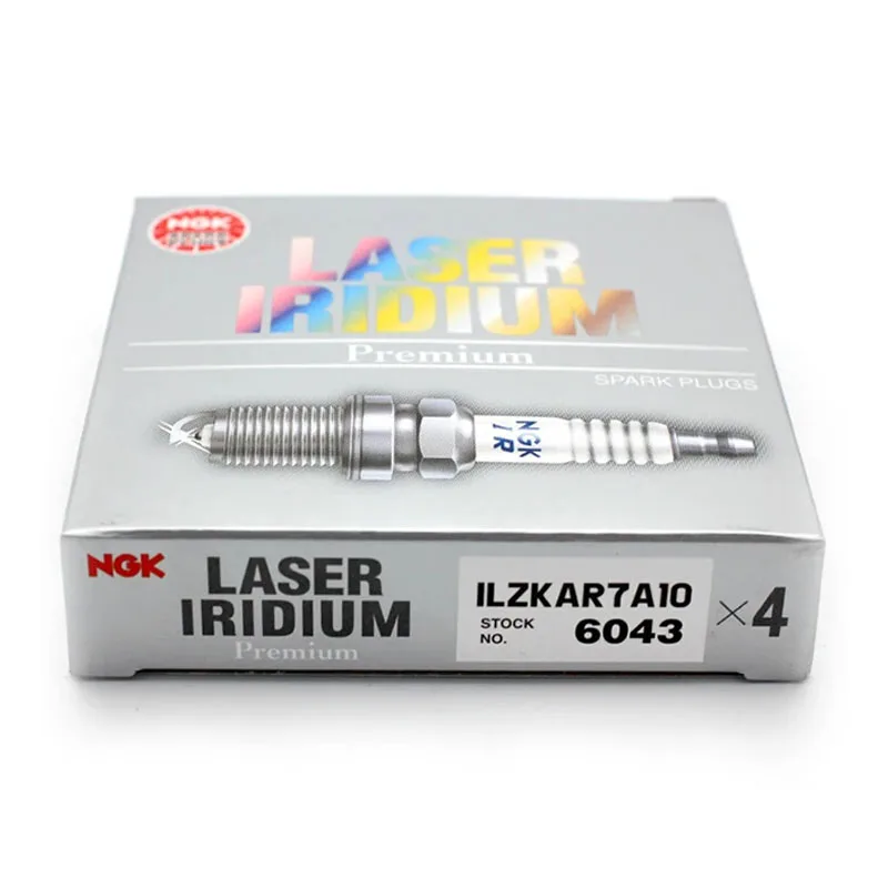 4/6P NGK Iridium Spark Plug  ILZKAR7A10 6043 for MERCEDES W204 C204 S204 W211 S211 W164 W251 W221 SUBARU FORESTER IMPREZA LEGACY