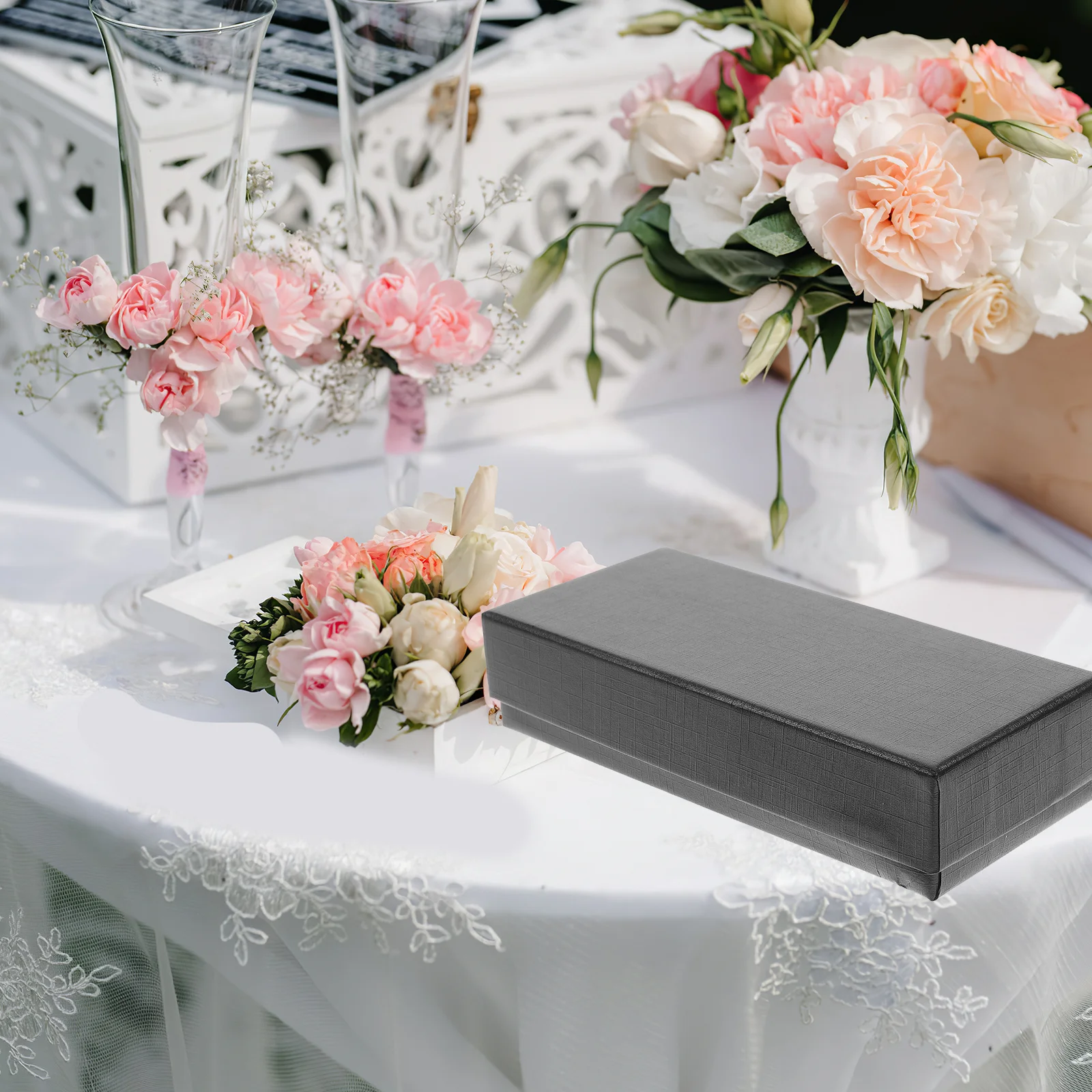 Box For Men Women Storage Case With Cushion Removable Pillow Display Organizer For Jewelry Bracelet Gift Watch Box