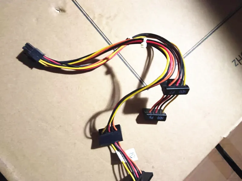 لديل الدقة T3620 T1700 PowerEdge T30 T20 Optiplex 9020 7020 MT SATA HDD كابل الطاقة CR9TD 0CR9TD