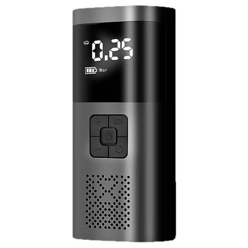 AS57-Tire Inflator Portable Car Tyre Inflator Air Compressor 150PSI With Auto Shut-Off, Type C Charging, And LED Light