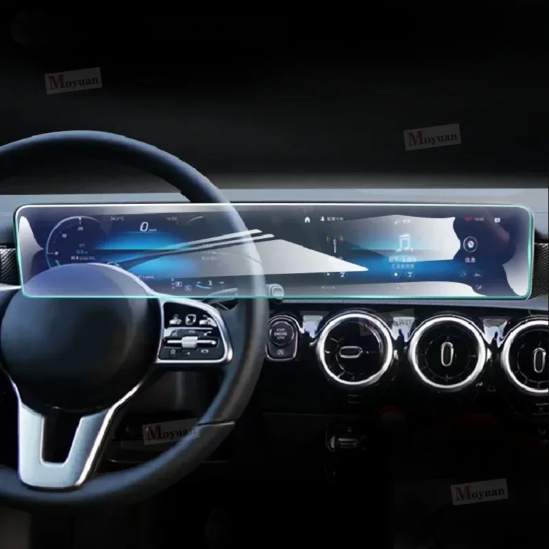 

Для Mercedes Benz A-Class W177 2019-2023 Автомобильная интерьерная консоль Радио экран Противоударная пленка прозрачная ТПУ GPS навигационная пленка