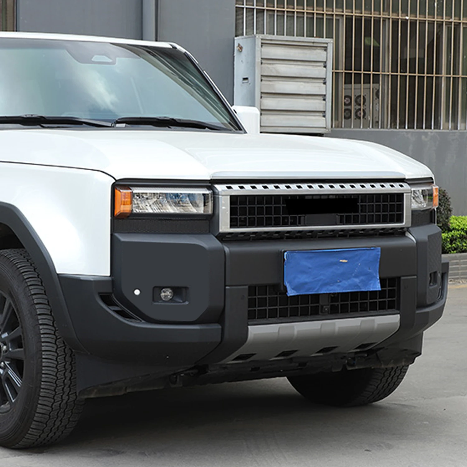 

Для Toyota Land Cruiser Prado J250 LC250 2024 2025 автомобильные аксессуары ABS передняя противотуманная фара декоративная накладка 2 шт.