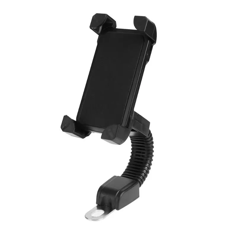 Uchwyt na telefon motocyklowy, mocowanie do lusterka wstecznego, wodoodporny uchwyt na telefon do skutera, akcesoria do telefonów komórkowych. — zdjęcie produktu 5