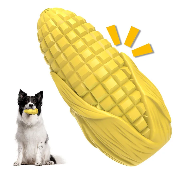 

Pet Natural Rubber Material For Cleaning Teeth, Meat Fragrance, Corn Resistant, Bite Resistant, Dog Grinding Stick, Self Soothin