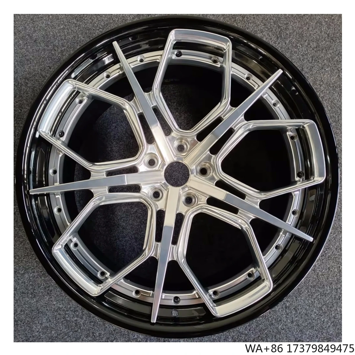 

Custom 2-Piece Forged Wheels 5x120 5x114.3 5x112 Alloy Rim 17 18 19 20 Inch Alloy Car Forged Wheels for Mercedes GLC Q5
