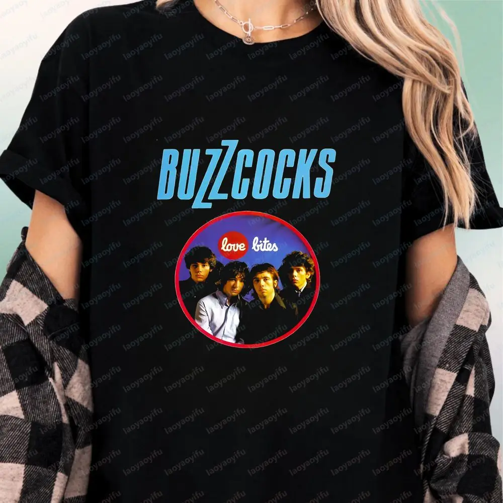 Buzzcocks - Summer Loose Trend Short-Sleeved Men's and Women's Universal Pattern Large-Sized Comfortable T-Shirt