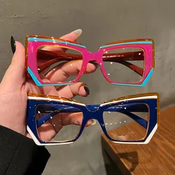 Computer Glasses pc Frame Women Men Anti Blue Light Polygon Special-Shaped Eyewear Blocking Glasses Optical Spectacle Eyeglass
