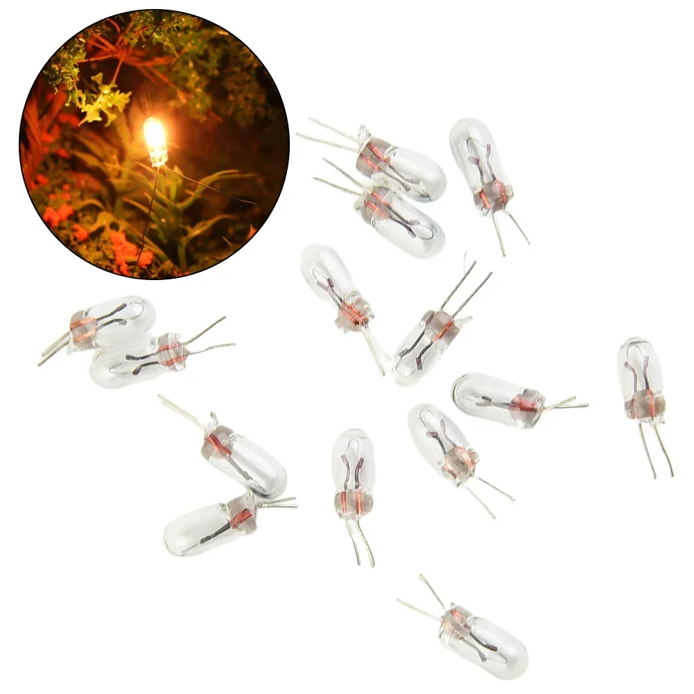 

120pcs MP02W 3mm 12V Clear Mini Blubs Warm White Light Grain Of Wheats Bulbs Clear Switch Button Bulbs Of Wheats Rice Bulds
