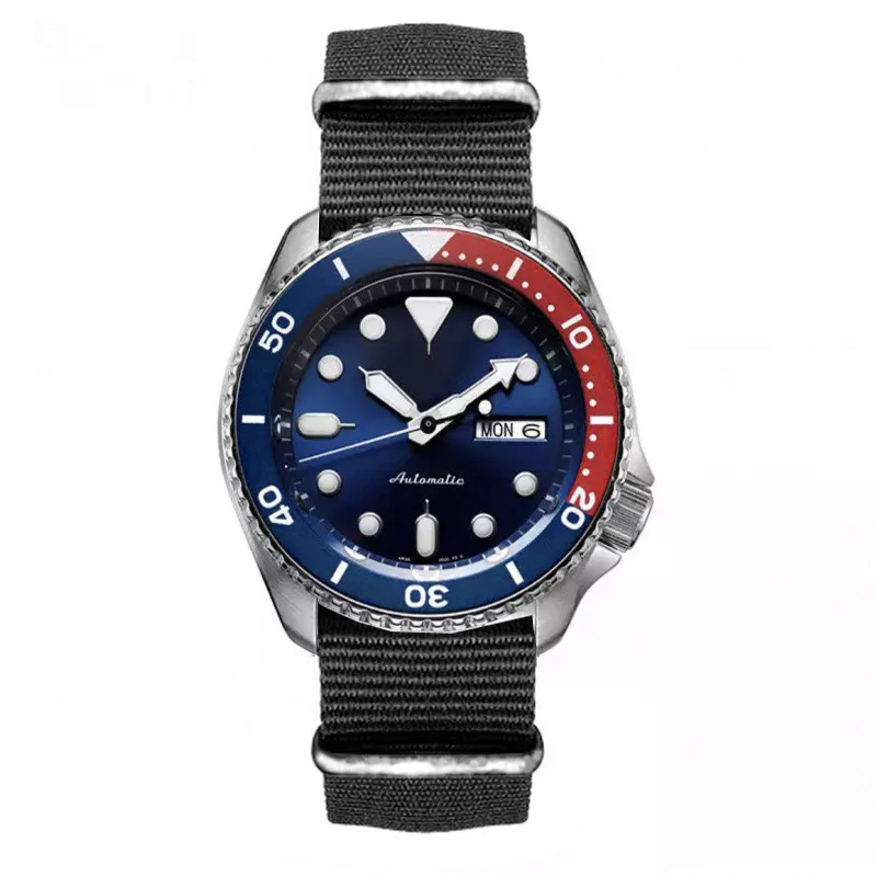 Luxury Brand Watch，Canvas Strap, Personalized Large Dial, Fashionable Casual Men's Watch, Night Light Men's Quartz Watch