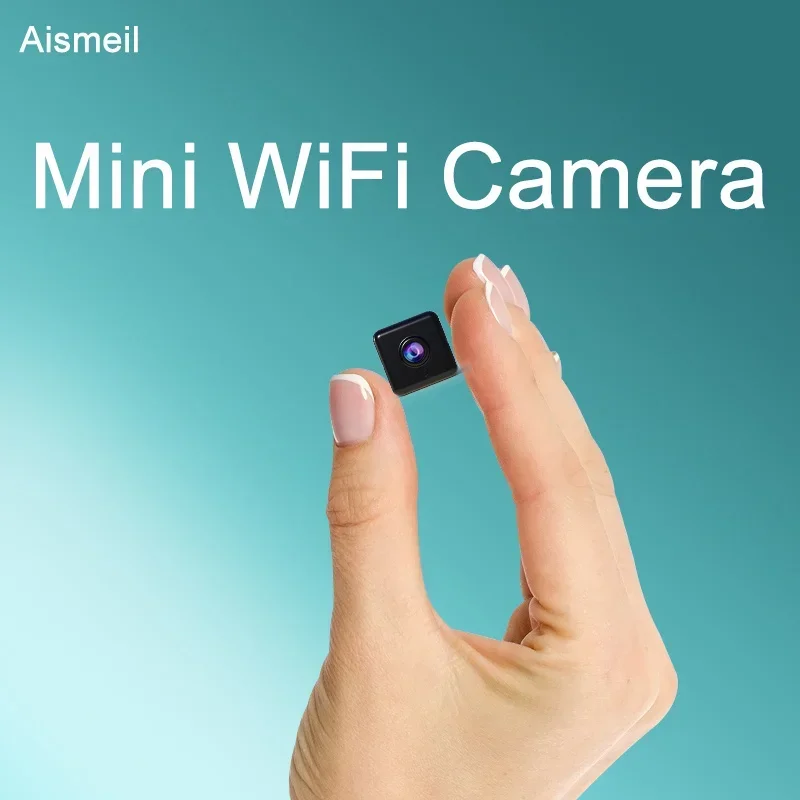 Mini WiFi Wireless Smart Home Device Cam, Invisible Night Version Camcorder, Motion Detect, Remote Monitor