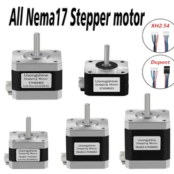 Usongshine All Nema17 Stepper Motor 17HS4401 42Motor 17HS4023 motor 42BYGH Motor 4Lead for CNC Laser Engraver 3D Printer