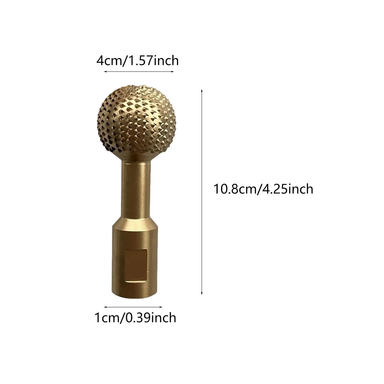 Esfera Rotary Burr Premium Power Carving Tool para polimento de rebarbadora