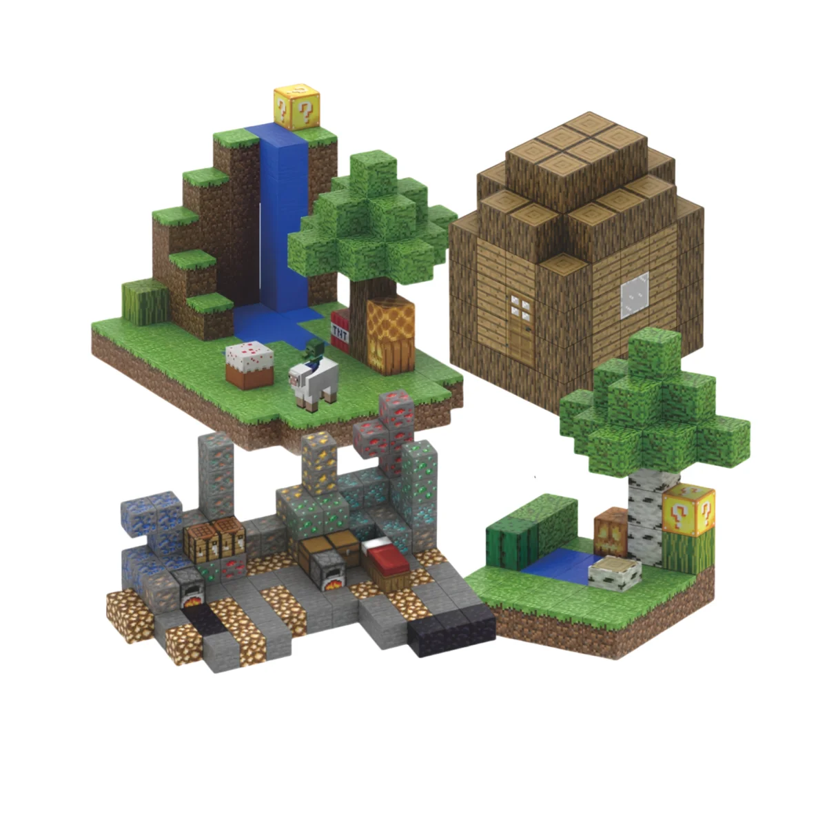 

Набор строительных блоков с магнитной архитектурой STEM Creative DIY Creative Assembly Bricks Toys 3+, развивающие игрушки STEM для детей,