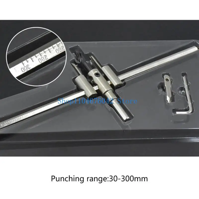 

652F 120-300mm Alloy Circle Hole Cutter Drill Bit Aircraft Type Hole Opener