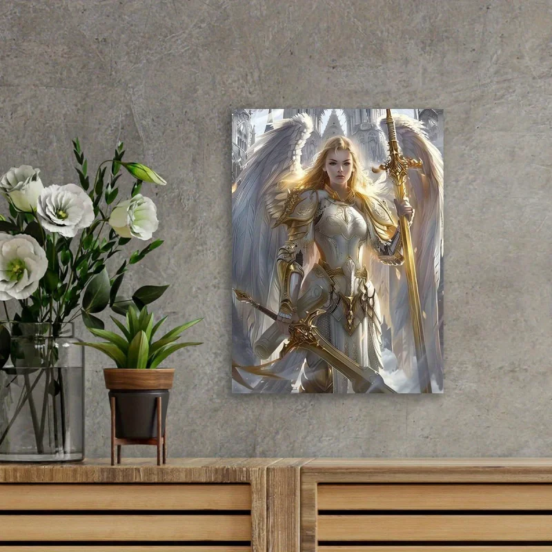 Angelic Warrior Canvas Art - 11.8