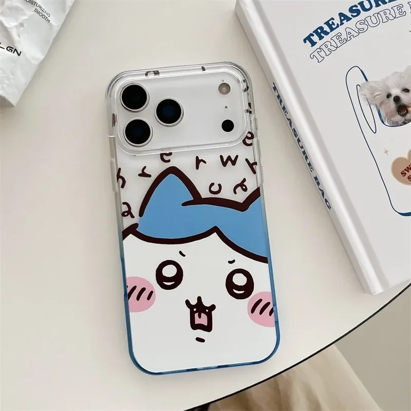 Cute Chiikawa Usagi Magnetic Phone Case for IPhone 17 Pro Max 16 Pro 15 14 13 Comfort Grip Slim Fit Anti Drop Wear Resistant