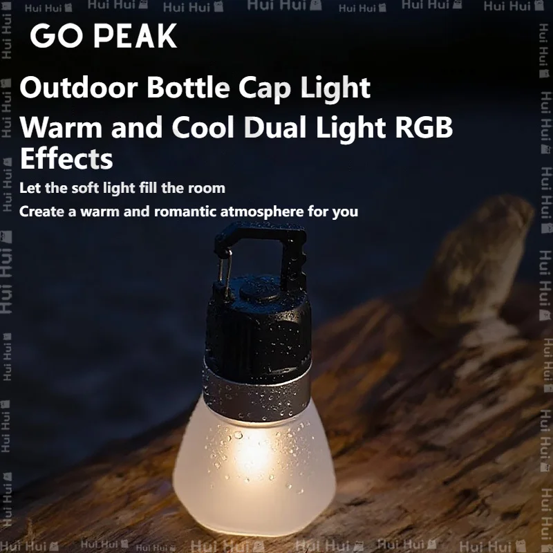 

Go Peak Открытый Кемпинг Туризм Портативный Многосценный Свет Бутылки Воды Подвесной Светильник Прожектор Фонарик Окружающий Свет