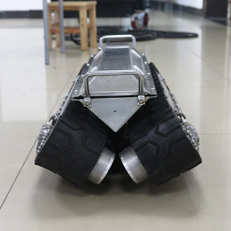 Mini Sewer Pipeline Robot For Pipe Cleaning Root Cutting In Tight Spaces