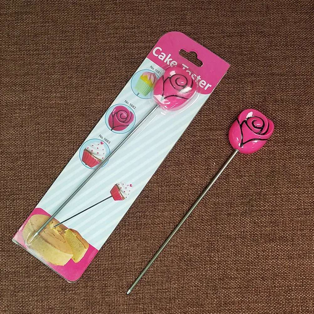 Tool Baking Cake testing needle、Baking tester、Cake probe Skewer Needle Stainless Steel Bakery Equipment for Home