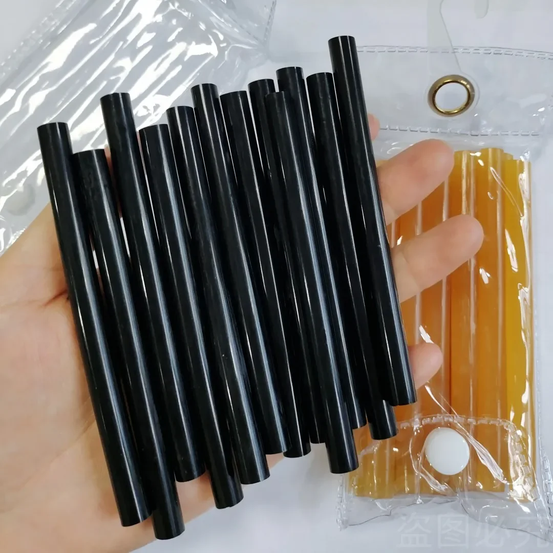 

12Pcs/Lot 0.7*10 cm Keratin Glue Hair Sticks fusion Glue 4 Colors in Stock Optional Glue for hair extension Hair salon tools