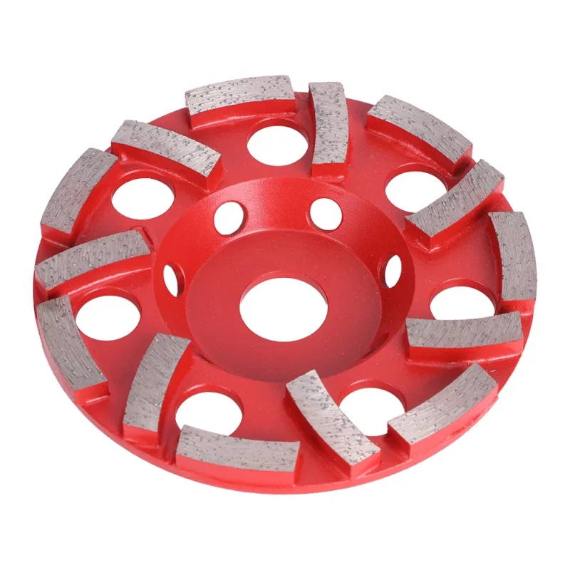 

125mm Diamond Grinding Disc Wear Resistant Abrasive Cup Wheel High Hardness Sanding Wheel for Concrete Grinding Polishing