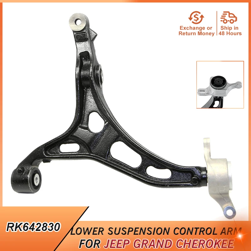 RK642830 Front Right Lower Control Arm for Jeep Grand Cherokee Dodge Durango 2011 2012 2013 2014 2015 Accessories