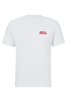 HUGO Replay T-shirt  Peripheral Pattern Printing Summer Luxury Brand Pure Cotton Men's and Women's T-shirts Short Sleeves