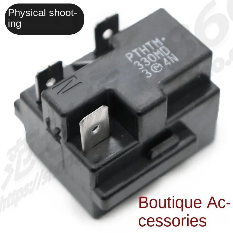 Suitable for Compressor PTC Starter for Midea Refrigerator PTHTM330MD Overload Thermal Protection 3-pin