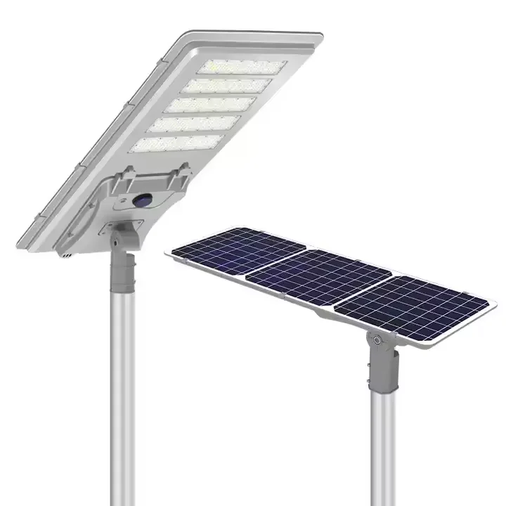 

High Brightness IP65 Waterproof Outdoor LED Street Light All in One LED Integrated Solar Street Light