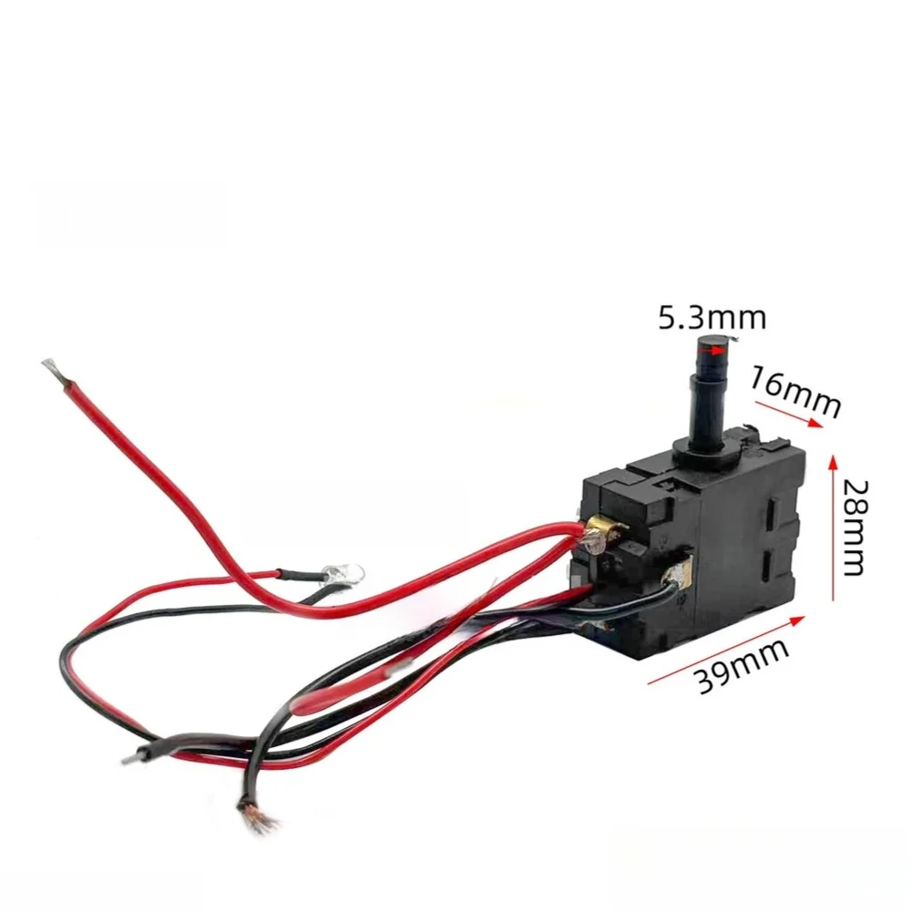 12v 24v Switch Electric Tool Switch Easy Installation Long Lasting Performance Wide Range Compatibility Integrated Led Light