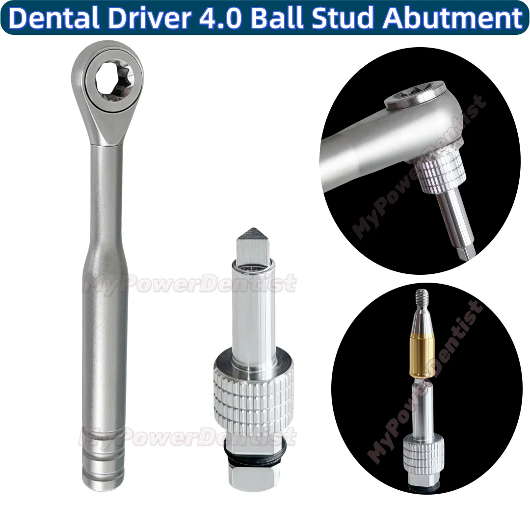 

Dental Implant Locator Abutment Driver Torque Wrench Ratchet Hand Screwdriver Triangle Round Square Head O-S-S PORT