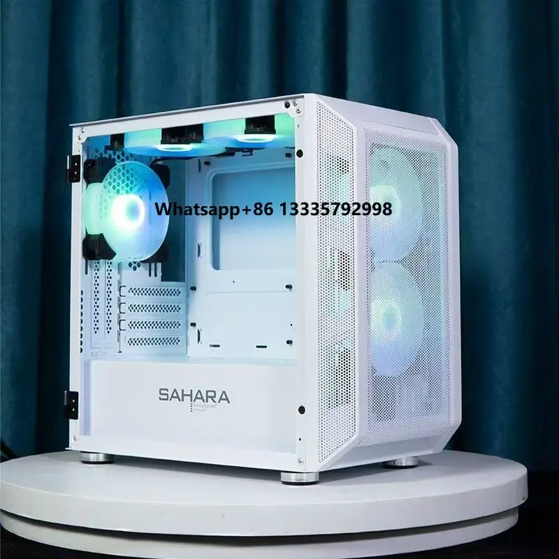 

Gaming PC Customization Core I5 11600KF RTX3060TI 8G 32G RAM 1TB SSD 3A Games High Frame Pure White Case Magnetic Door