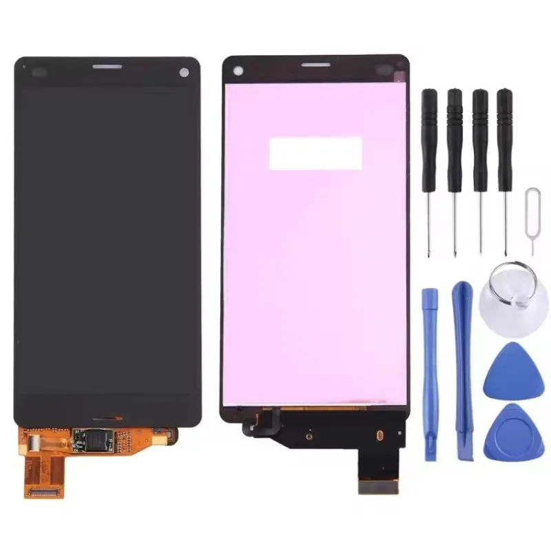 Original Complete Display Assembly For Sony Xperia Z3 Mini Z3 Compact LCD Replacement Mobile Repair Parts
