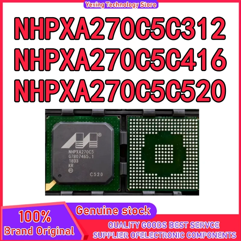 

NHPXA270C5C312 NHPXA270C5C416 NHPXA270C5C520 BGA356 микросхема 100% новый оригинал на складе