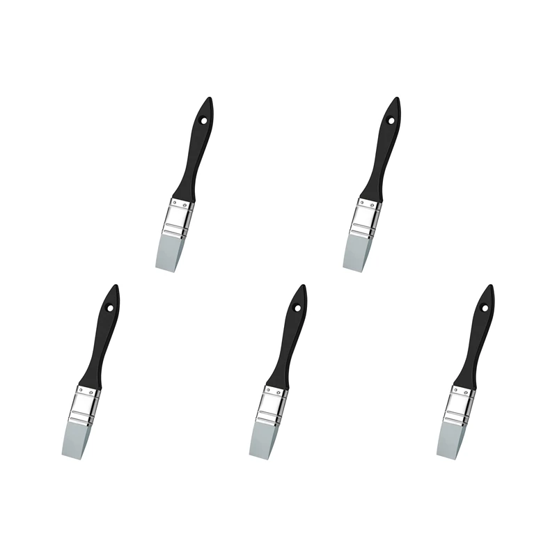 

LLCS-5X Color Shaper Brush Wide Firm Flat Silicone Paint Brush Flexible Acrylic And Water Based Painting Tool, 1 Inches