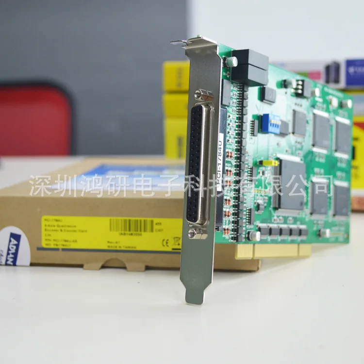 PCI-1784U-AE Advantech 4-axis Orthogonal Encoder Counter Card Motion Industrial Automation Joint Guarantee