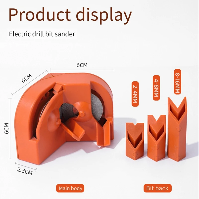 Portátil Multifuncional Drill Grinder, Grinding Tool Set para todas as ferramentas broca