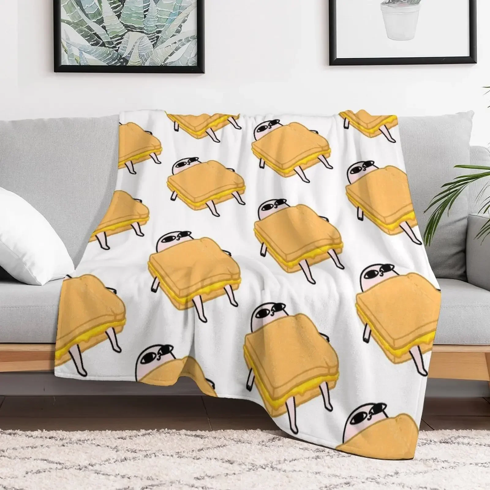 

Ketnipz Zandwich Throw Blanket anime halloween Flannel Blankets Bed Fashionable funny gift heavy to sleep Blankets