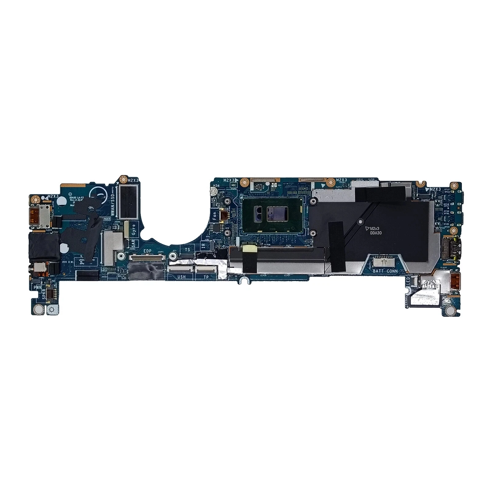 

071V71 0N6W51 0P79TK для материнской платы Latitude 7390 2-в-1 DDA30 LA-F291P i3-8130U 4 ГБ