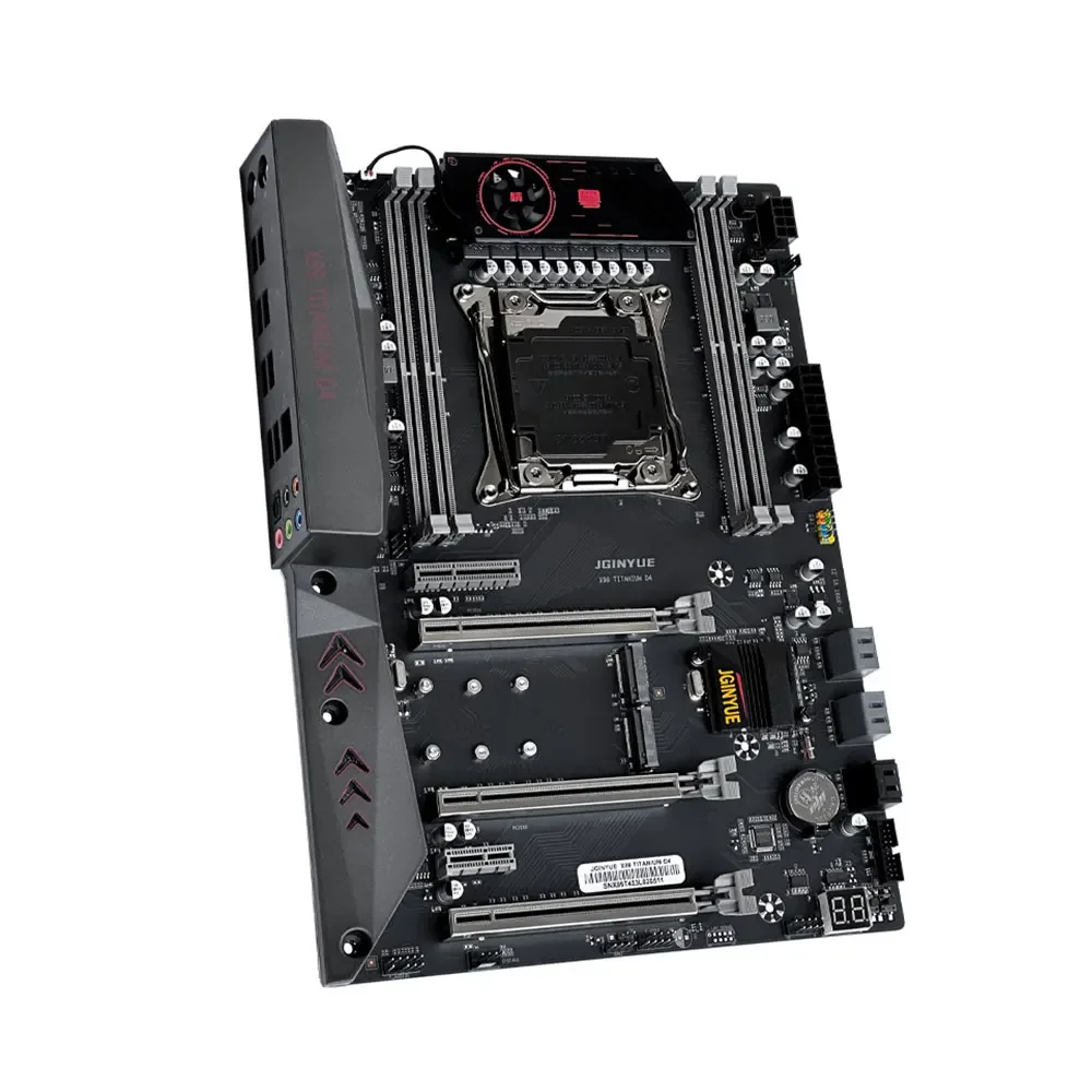 طقم أم تيتانيوم X99 ، لوحة أم Intel LGA-3 ، E5 2680V4 CPU ، 2x16GB ، 32GB ، Mhz ، DDR4 S ، M.2 ، NVME ، SATA ، USB ، Server #3