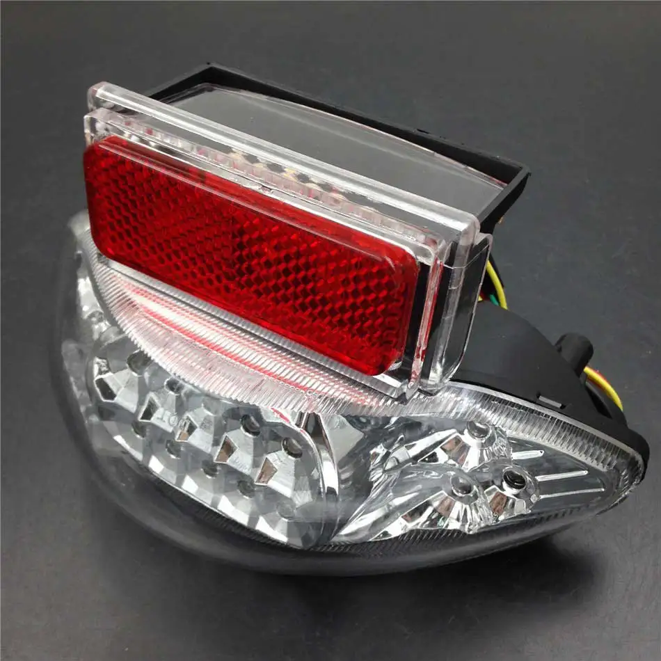 

For 1999-2007 Suzuki Hayabusa GSX1300R / 2003-06 04 05 Katana GSX600F GSX750F Motorcycle LED Tail Brake Light Turn Signal Lights