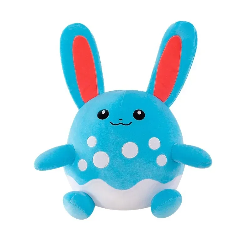Boneka Pokemon Azumarill Besar 70cm, Mainan Plush Anime Lucu, Boneka Pokémon Raksasa Imut, Bantal Boneka Kartun Lucu, Hadiah untuk Anak-Anak