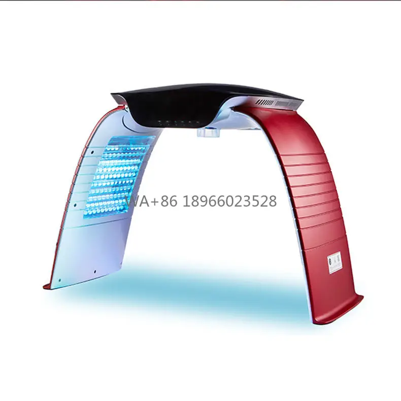 Portable Hot‑Cold Facial Steamer Beauty With 7‑Color Light Module For Spa & Salon