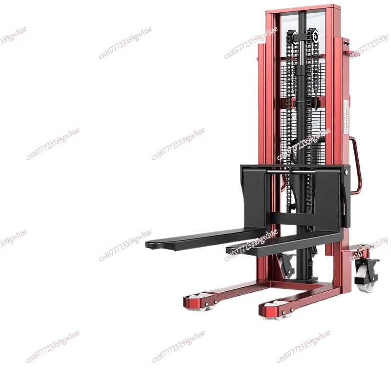 

Hydraulic lift forklift top channel steel 0.5 tons lifting 1.6 meters fork 1 meter