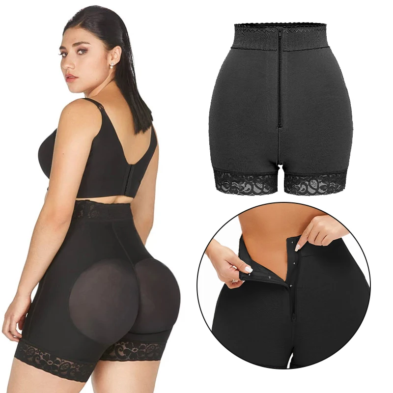 

Women Waist Trainer Butt Lifter Body Shaper Shorts Slimming Underwear High Waist Tummy Control Panties Abdomen Shapewear Panty