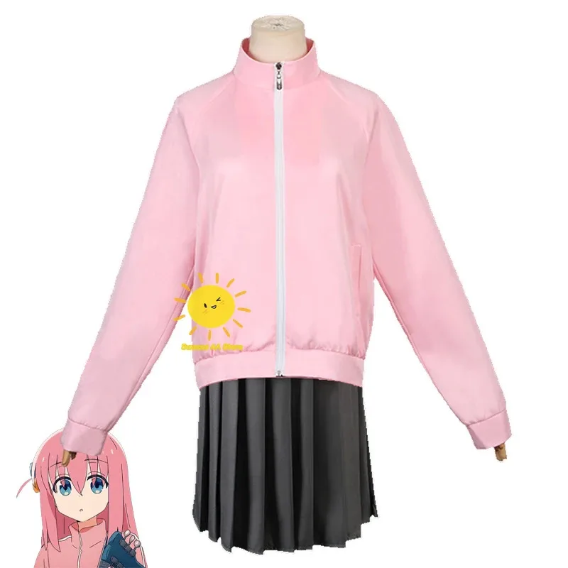 2025 11 Anime Bocchi The Rock Cosplay disfraces Gotoh Hitori uniforme peluca vestido Halloween carnaval fiesta mujer