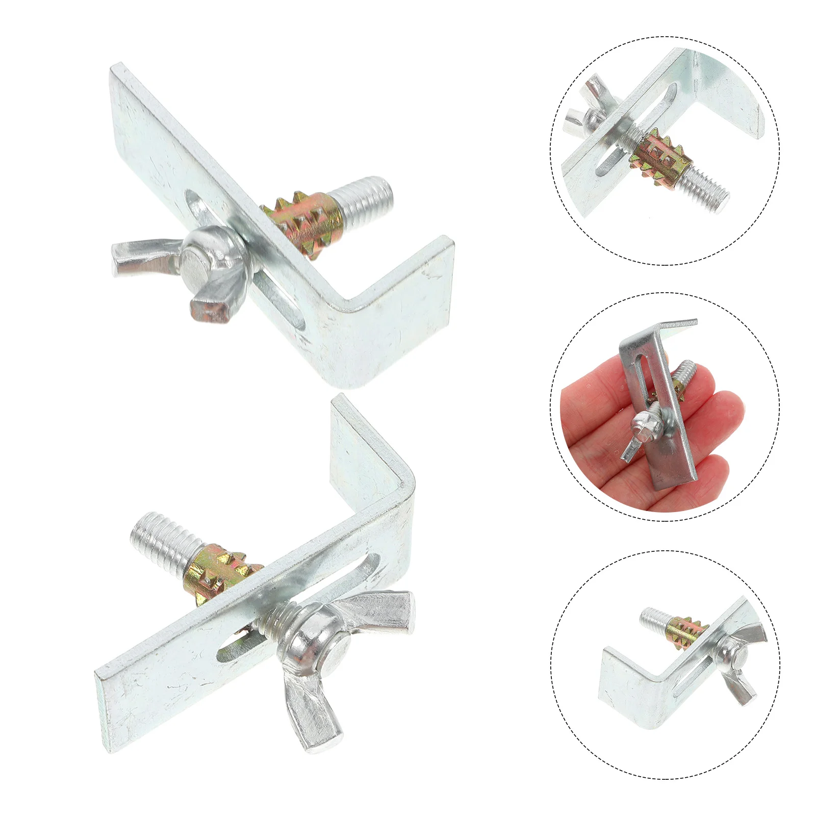 

4pcs Sink Installation Clips Heavy-Duty Basin Supports Undermount Sink Support Bathroom Sink Repair Necessary Sink Mounting Hard